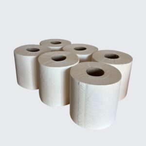 Bobinas Secamanos Pasta 2 Capas Liso 1 kg - 6 rollos